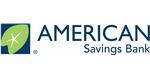 Logo for American Savings Bank